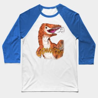 Utahraptor Baseball T-Shirt